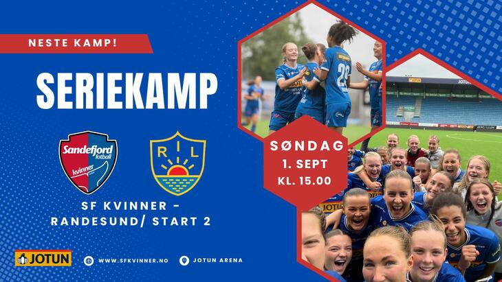 3. div. seriekamp SF Kvinner - Randesund/ Start 2