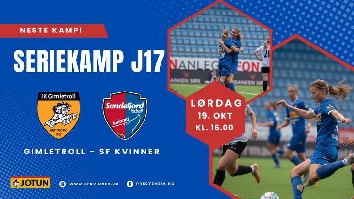 Seriekamp Gimletroll - SF Kvinner J17 regional